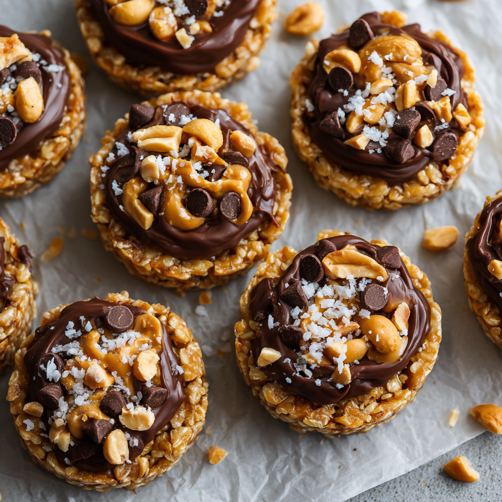 Chocolate Peanut Butter Rice Cakes : The Viral Snack You’ll Want on Repeat