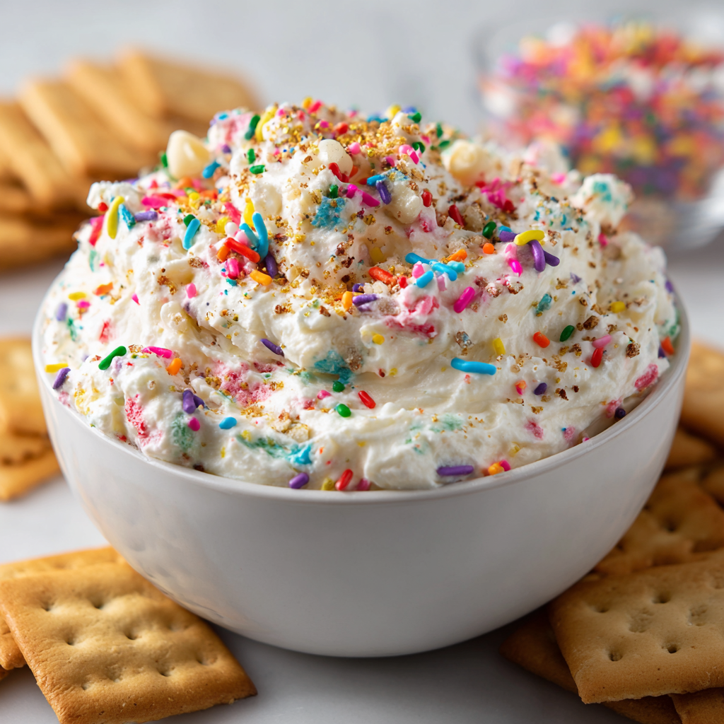 Birthday Cake Dip : Funfetti-Inspired Party Dip Everyone Will Love