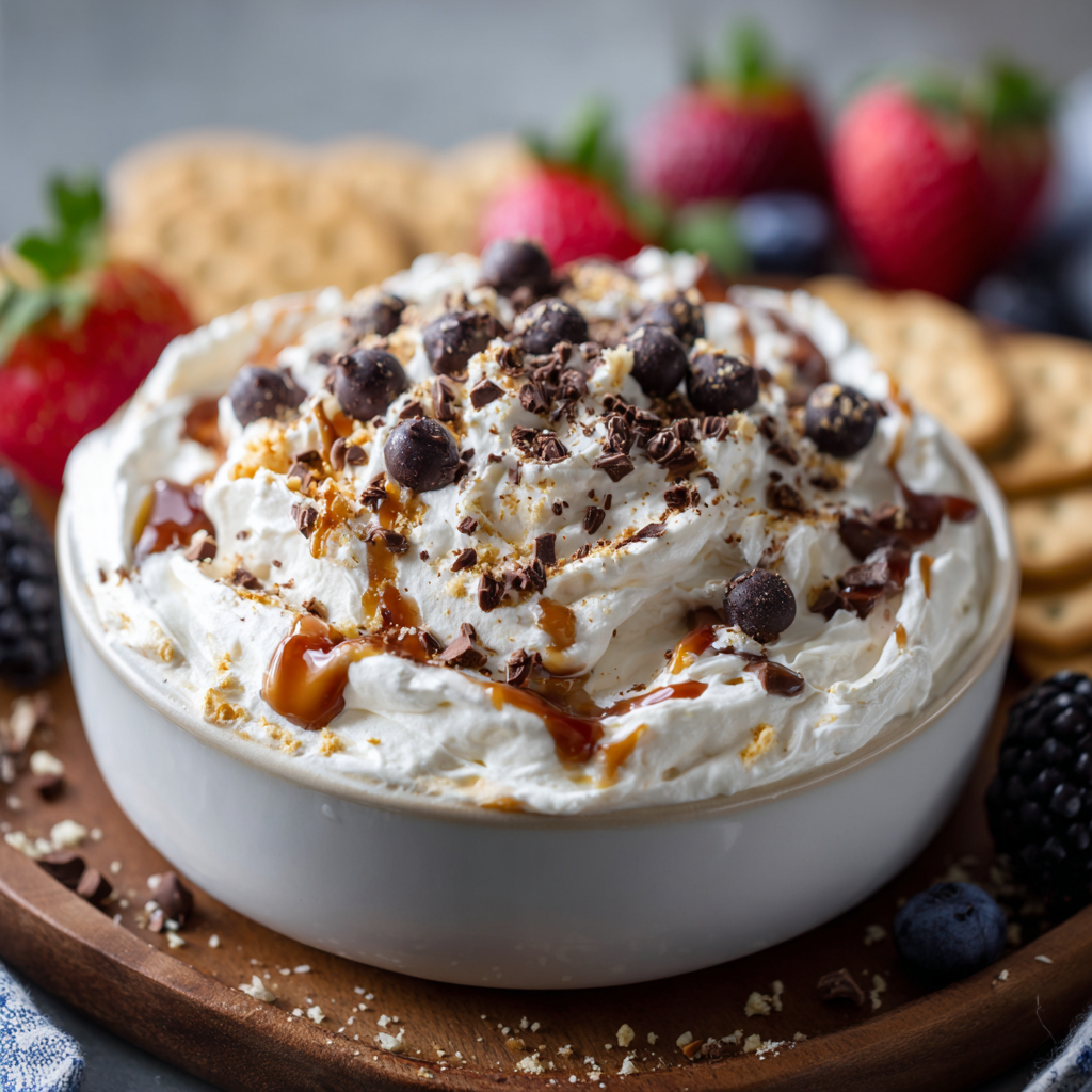 Cheesecake Dip : Creamy No-Bake Dessert Dip with Endless Toppings