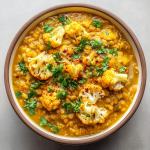 Cauliflower Lentil Curry
