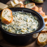 Crockpot Spinach Artichoke Dip Recipe