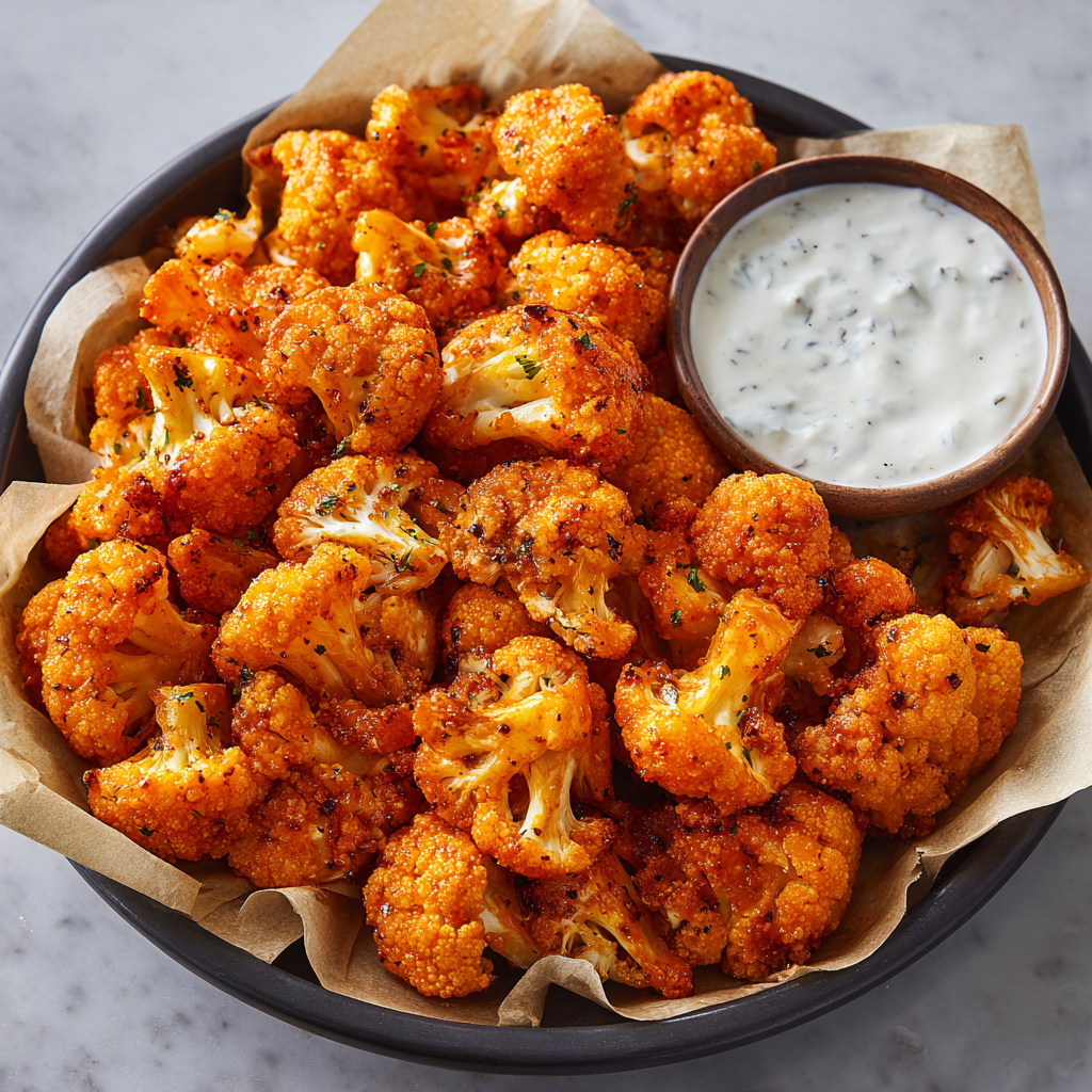 Buffalo Cauliflower Bites Recipe