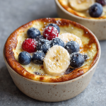 Baked Protein Pancake Bowls : Meal Prep Breakfast Made Simple