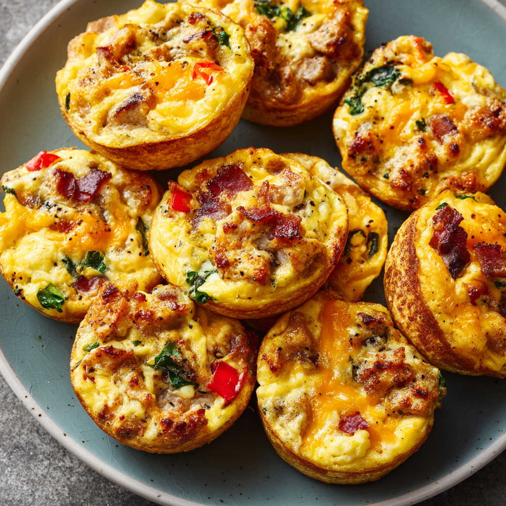 Creamy Oven-Baked Egg Bites (Better Than Starbucks!)