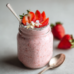 Strawberry Milk Protein Chia Pudding : A Sweet Boost for Your Mornings