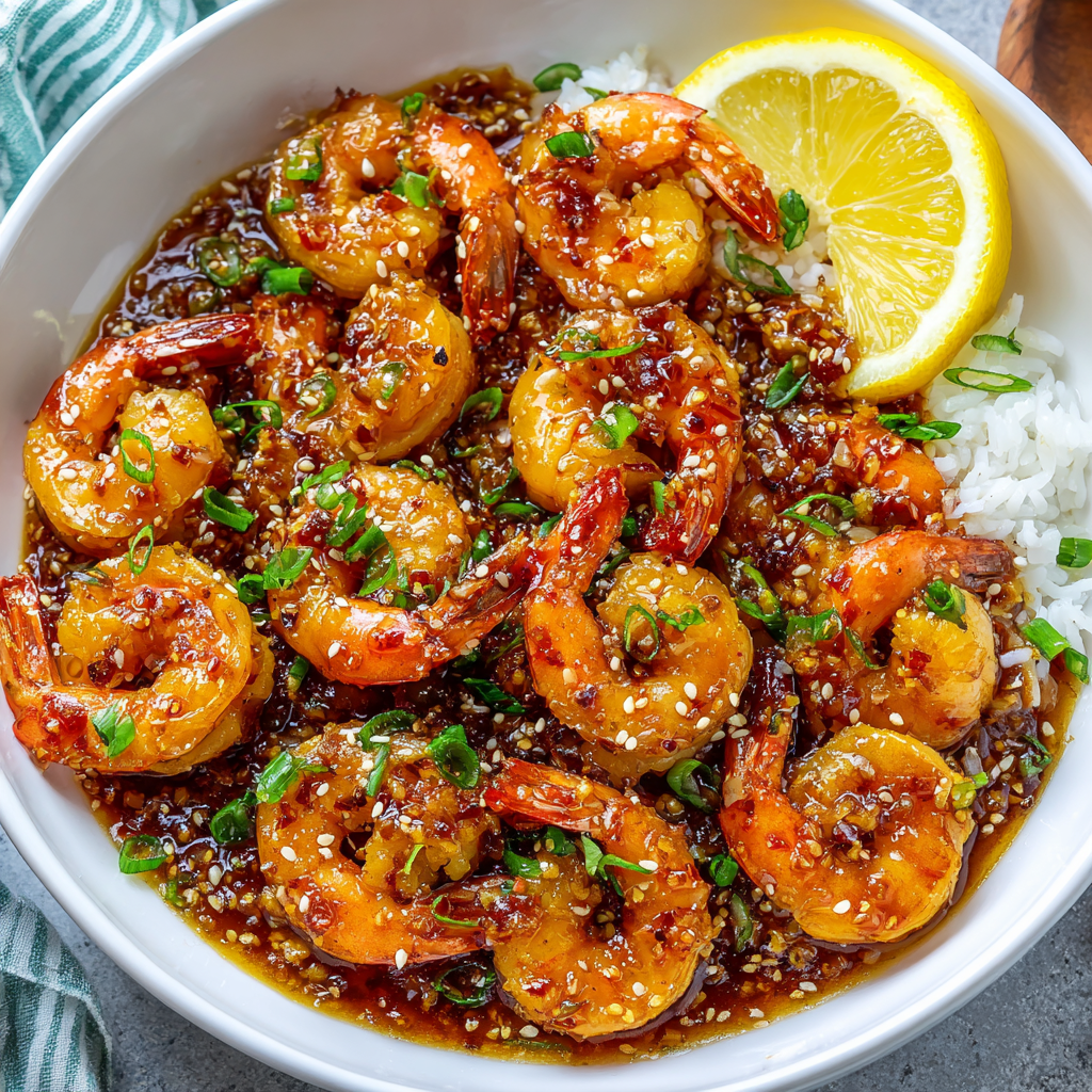 High-Protein Honey Garlic Shrimp : The Ultimate Sweet & Savory Power Meal