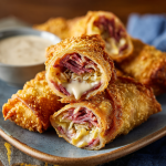Reuben Egg Rolls