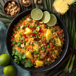 Thai-Inspired Pineapple Fried Rice Recipe (Quick & Flavorful)