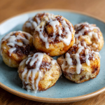 Sourdough Discard Cinnamon Roll Bites: Sweet, Gooey & Golden