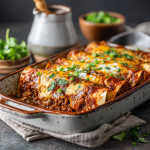 Beef Enchiladas with Homemade Enchilada Gravy : Rich & Hearty Tex-Mex Favorite