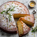 Orange Blossom Olive Oil Cake : A Fragrant Mediterranean Delight