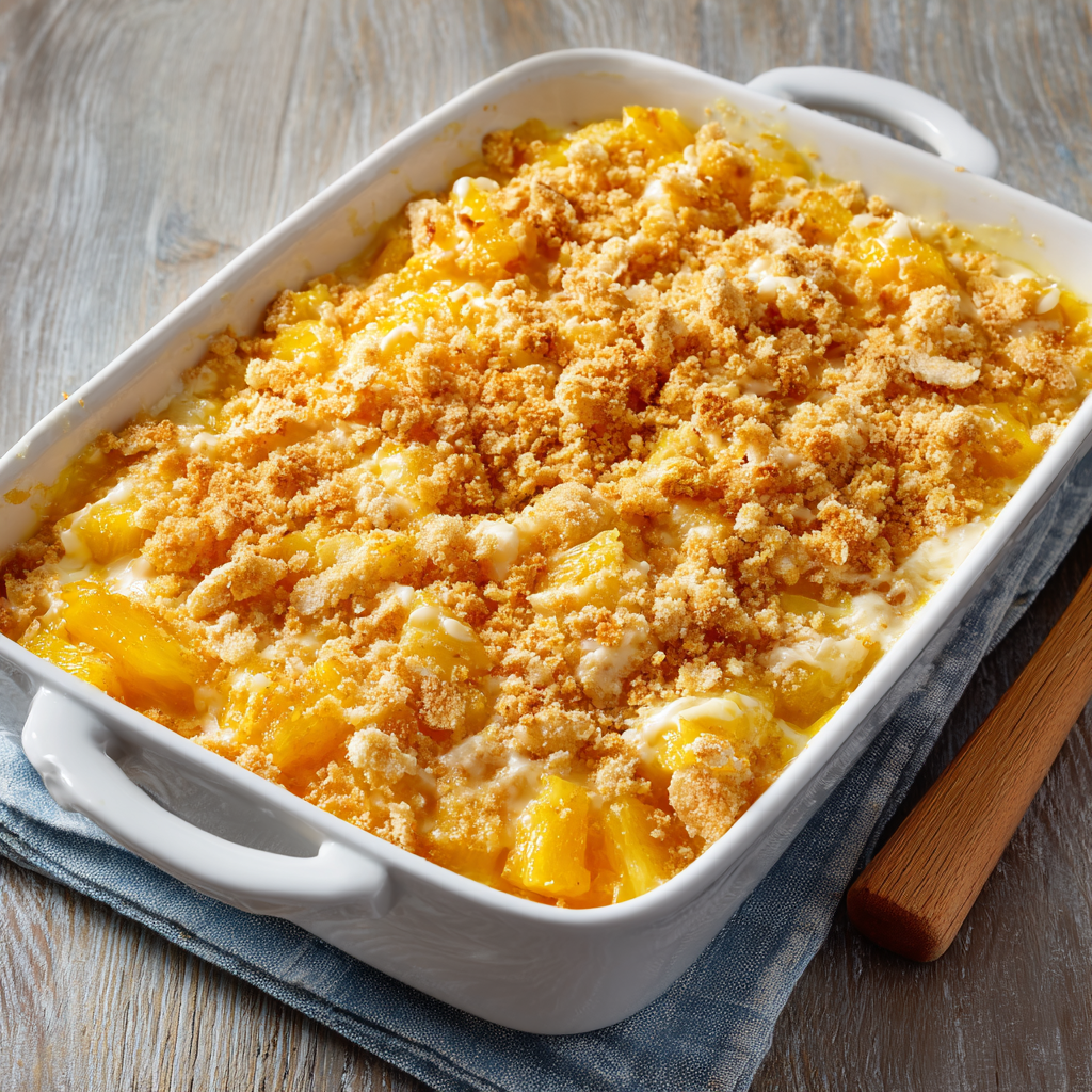 Southern Pineapple Casserole Recipe : Sweet, Savory & Irresistible