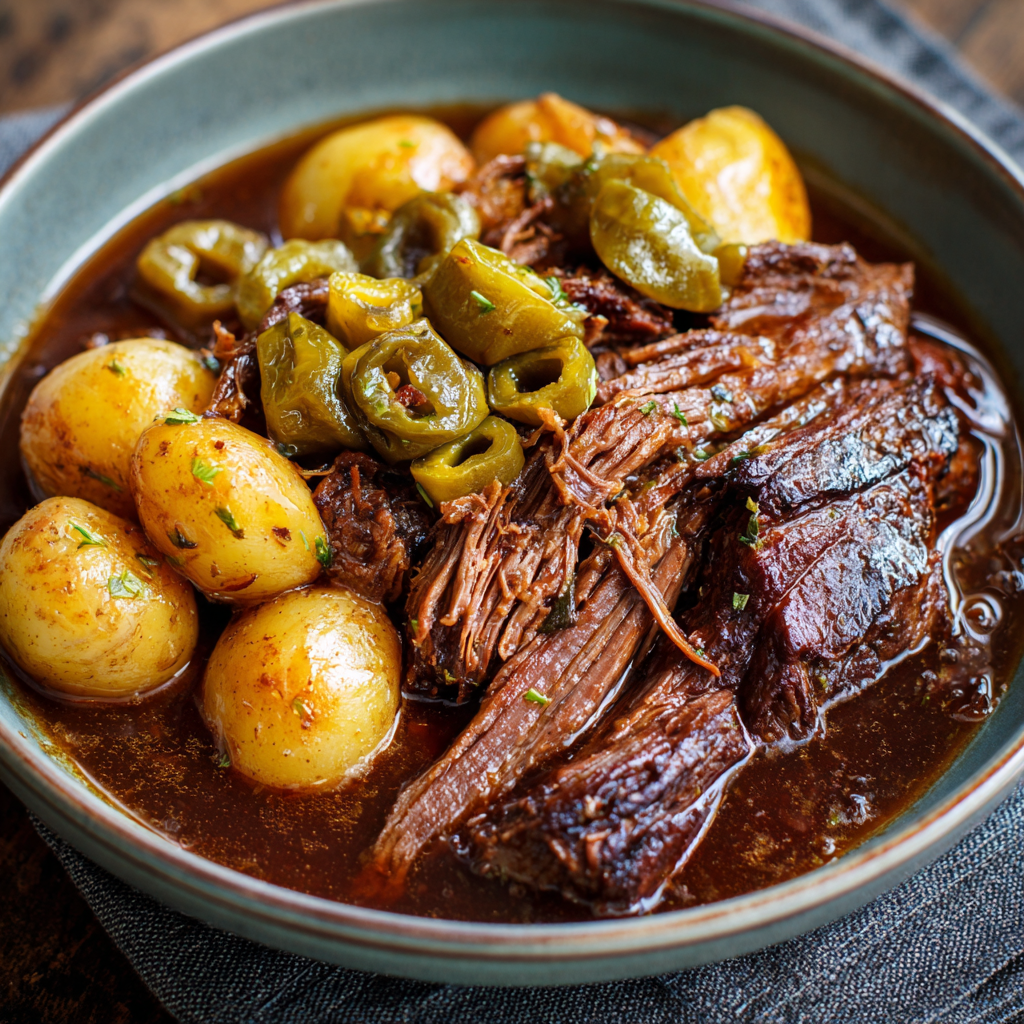 Mouthwatering Mississippi Pot Roast (Crockpot Recipe)