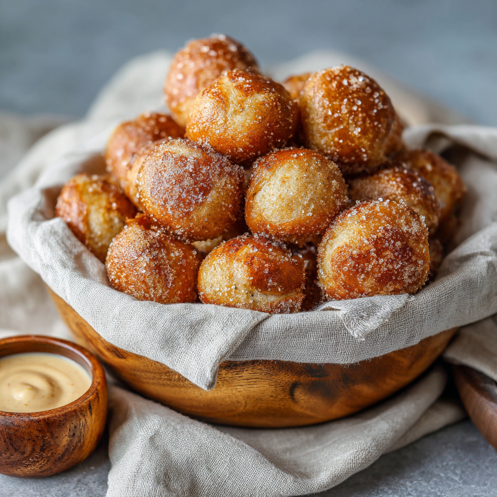 Sourdough Discard Pretzel Bites: Golden, Soft & Irresistible