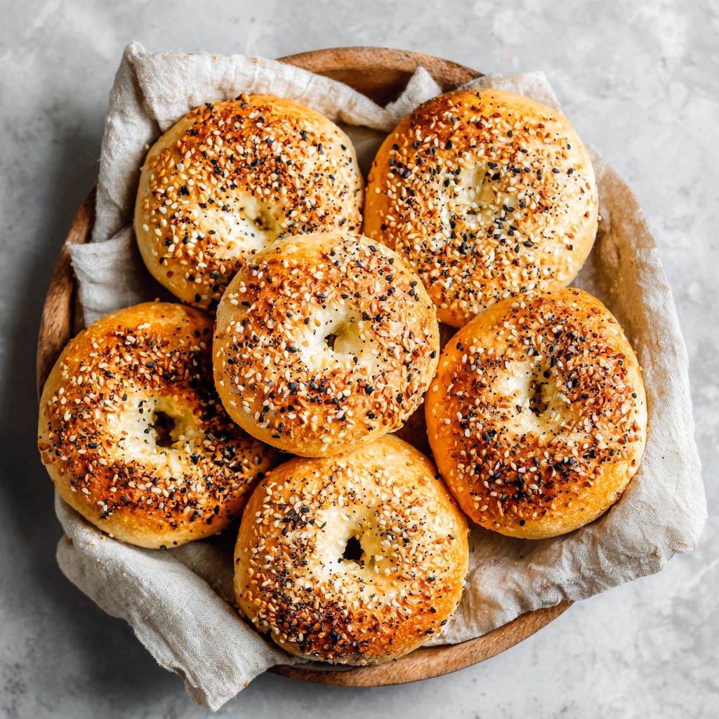 Easy New York-Style Sourdough Discard Bagels : Perfect for Beginners