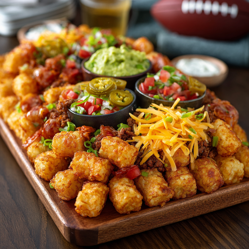 Touchdown Totchos Stadium : The Ultimate Game Day Snack Centerpiece