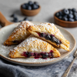 Easy Blueberry Turnovers : Flaky, Buttery & Bakery-Style Treat