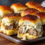 Sausage Sliders : Cheesy, Buttery, and Totally Irresistible