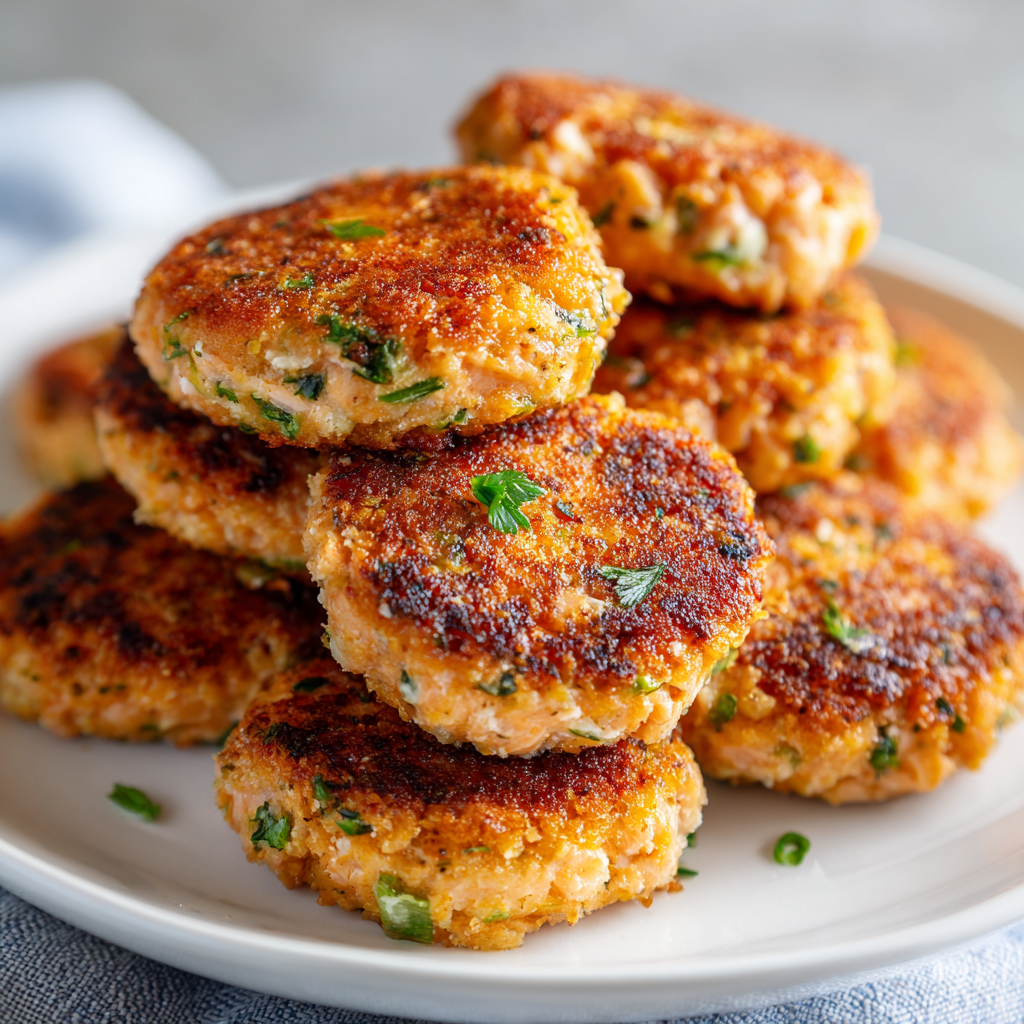 Easy Salmon Patty Recipe : Crispy Outside, Tender Inside