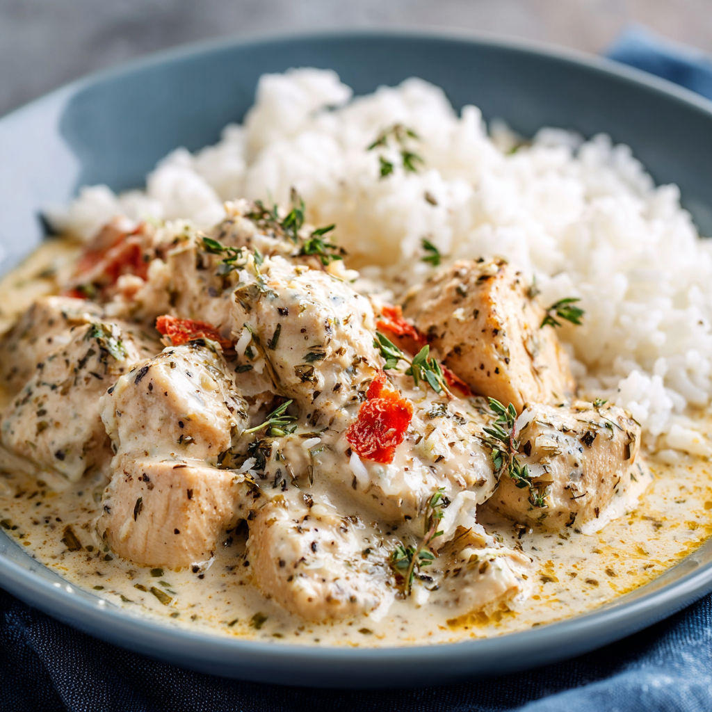 Slow Cooker Creamy Ranch Chicken
