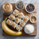 Banana Sushi Rolls : Fun, Healthy Snack for Kids and Grown-Ups