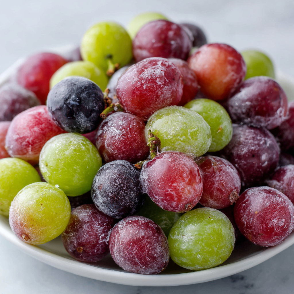 Frozen Grapes : The Easiest Healthy Snack You'll Ever Make