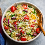 Flavorful Mediterranean Orzo Pasta Salad: Fresh, Zesty, and Ready to Impress