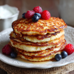Cottage Cheese Pancakes : Fluffy, Protein-Packed, and Naturally Delicious