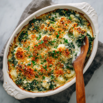 Baked Spinach Casserole : Creamy, Cheesy, and Comforting