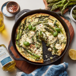 High-Protein Spring Veggie Frittata with Asparagus : Fresh, Fast, and Perfectly Balanced