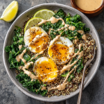 Protein Breakfast Bowls with Quinoa, Eggs & Greens : Hearty, Fresh, and Ready to Fuel Your Day