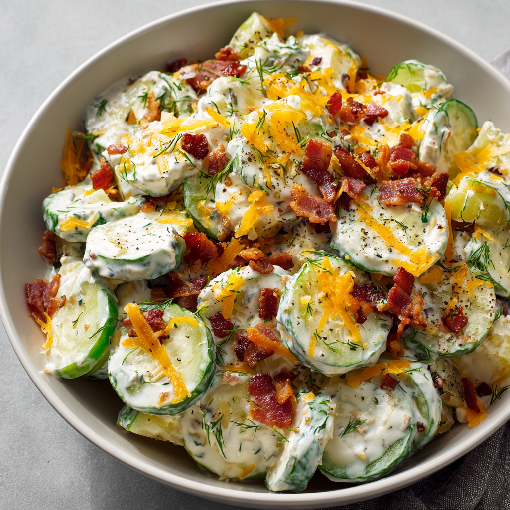 Tasty Cucumber Ranch Crack Salad : Creamy, Crunchy & Irresistible Side Dish