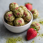 Strawberry Matcha Energy Bites : No-Bake, Nutritious & Perfect for Snacking