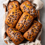 Pumpkin Chocolate Chip Mini Loaves : Moist, Cozy & Perfectly Spiced