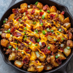 Cheeseburger Potato Skillet : Easy 30-Minute One-Pan Family Dinner