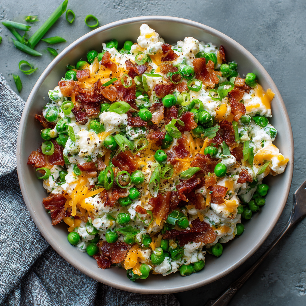 Loaded Cottage Cheese Salad : High-Protein, Creamy & Seriously Addictive