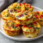 Omelet Muffins : High-Protein, Veggie-Packed Breakfast on the Go