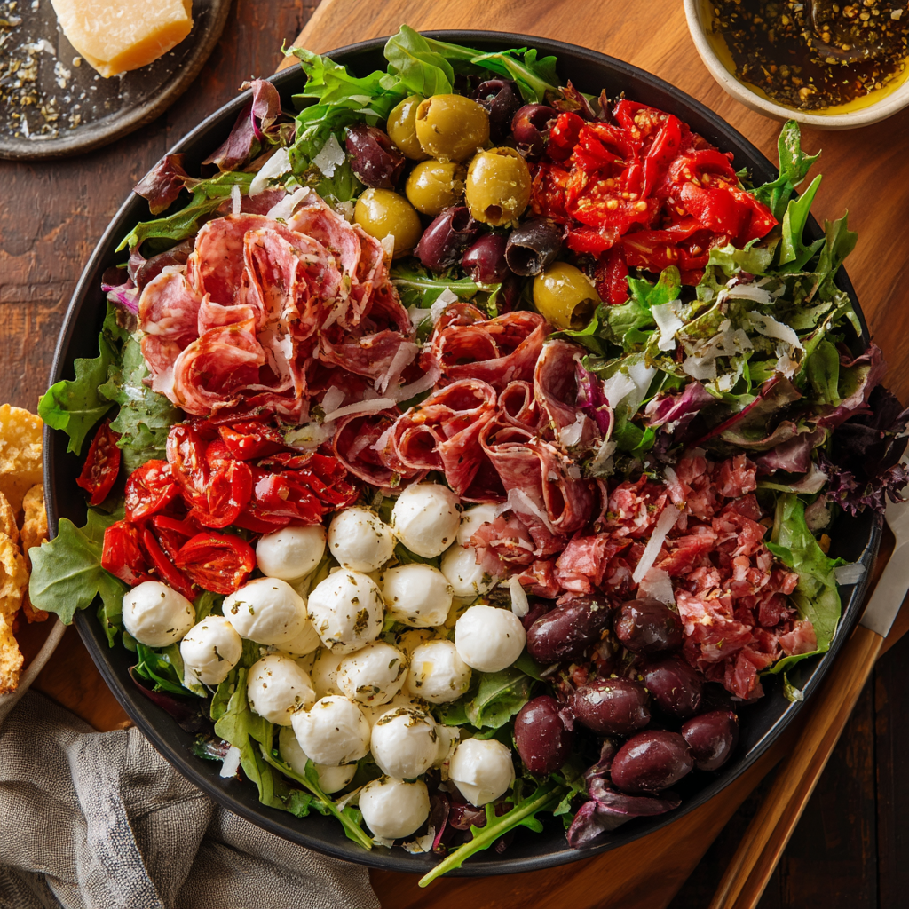 Italian Antipasto Salad : Charcuterie Board Flavor in Every Bite