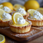 Mini Lemon Curd Tarts : Bright, Buttery & Elegant