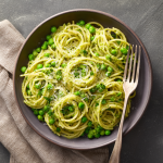Pesto Pea Spaghetti : A Fresh Twist on a Classic