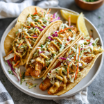 Honey Mustard Chicken Tacos : Easy Weeknight Dinner with Low Carb & Keto Option