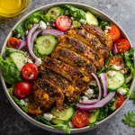 Baked Marinated Chicken Salad : Juicy, Flavor-Packed & Healthy