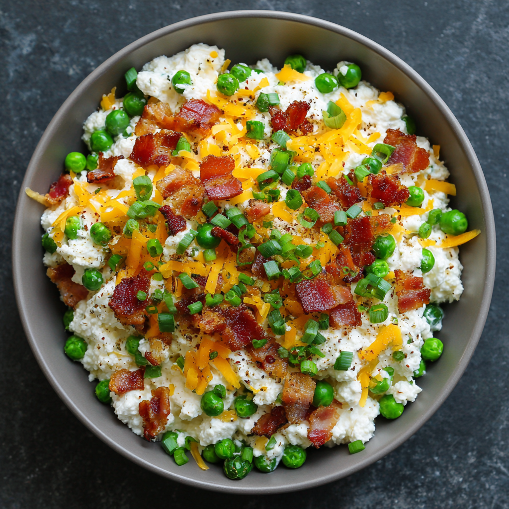 Loaded Cottage Cheese Salad : High-Protein, Creamy & Seriously Addictive