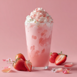 Strawberry Cloud Milk : Korean-Inspired Whipped Drink with Dreamy Aesthetic